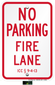 no parking fire lane