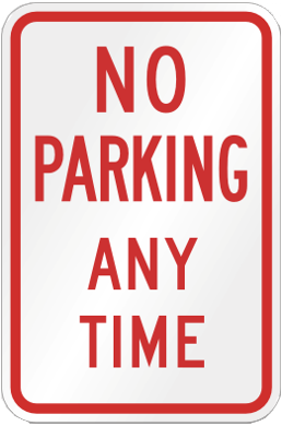 no parking